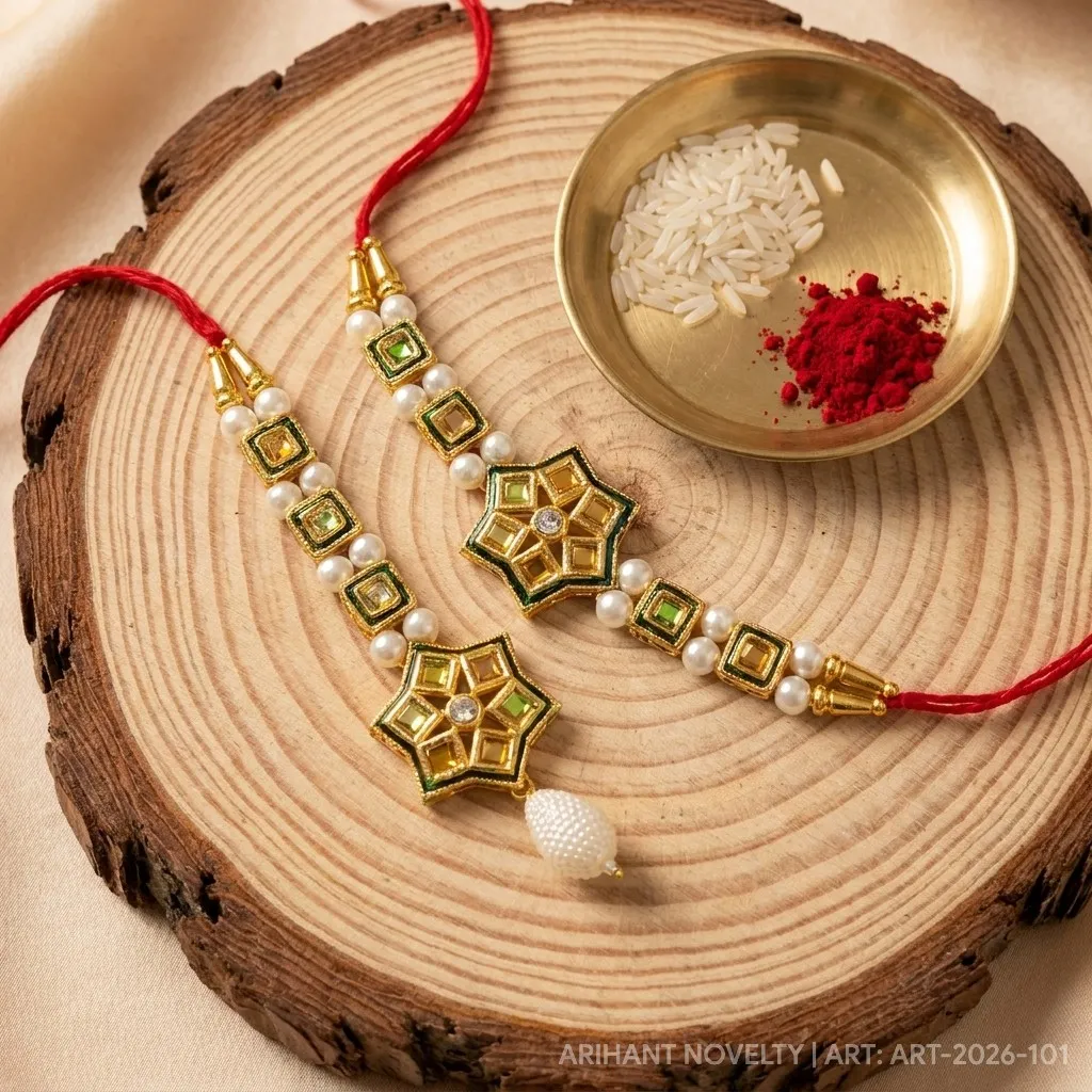 Kundan Star Bhaiya-Bhabhi Set view 3