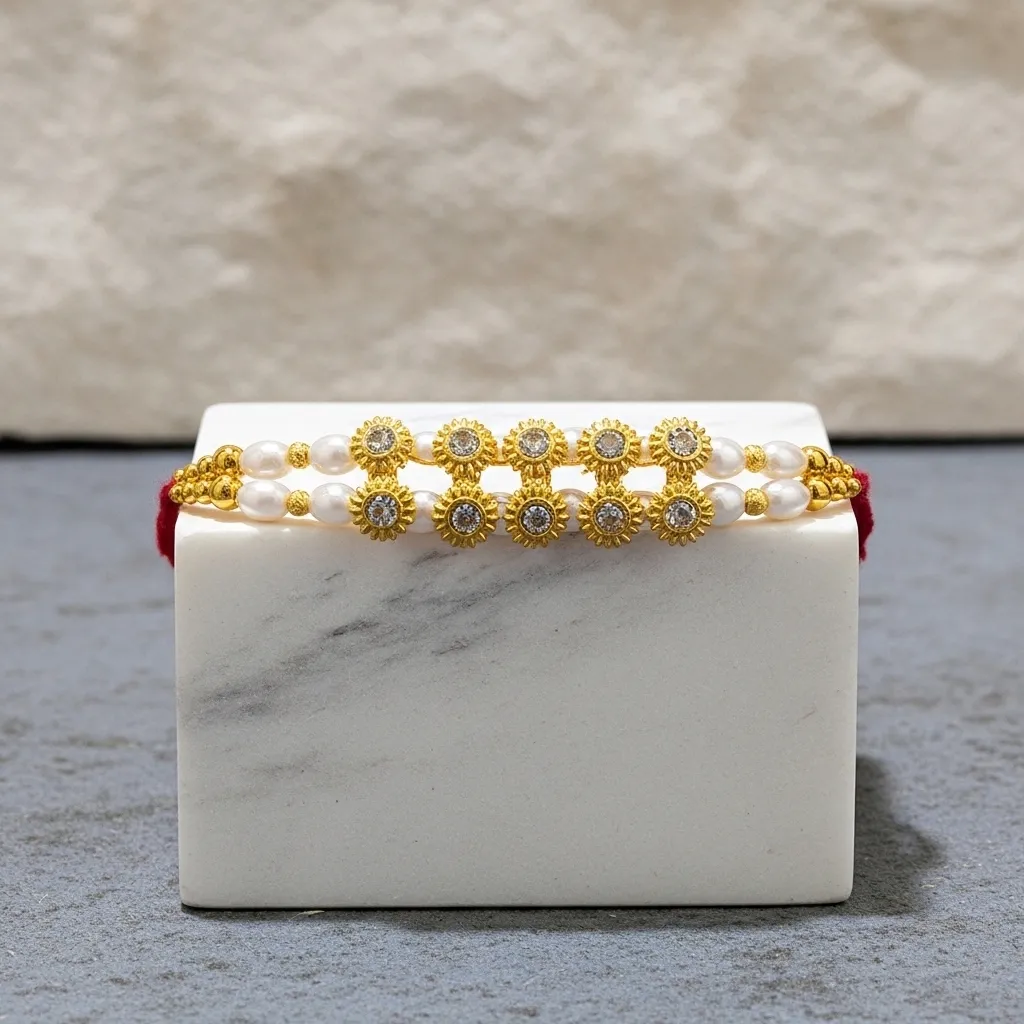 Gold Lattice Wide Band view 4