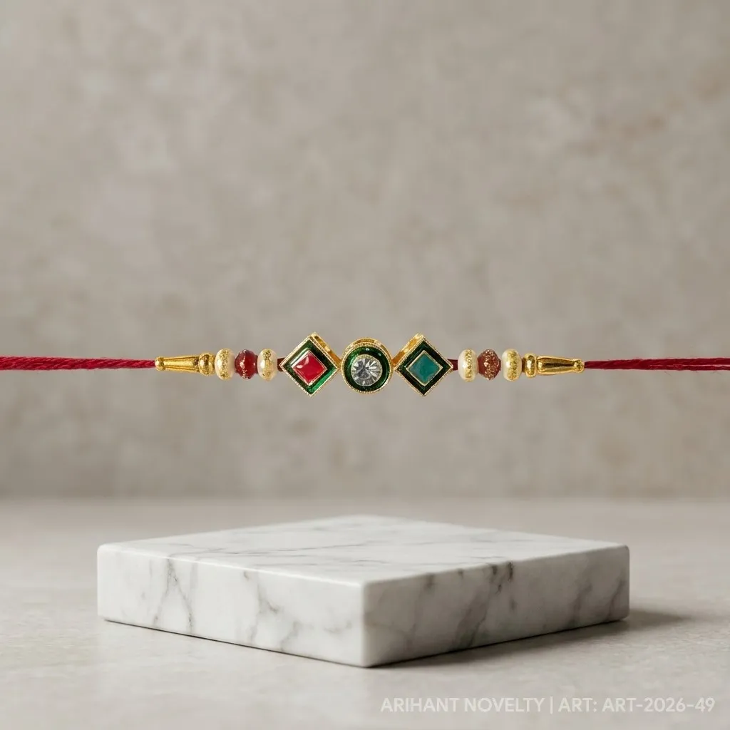 Three Gem Geometric Pearl view 4