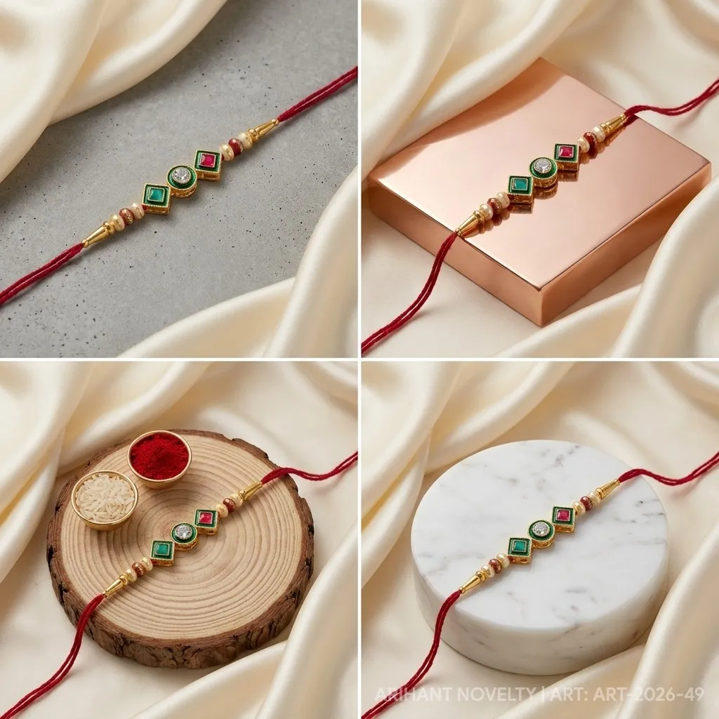 Three Gem Geometric Pearl view 5