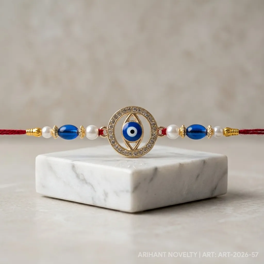 Evil Eye Diamond Ring view 4