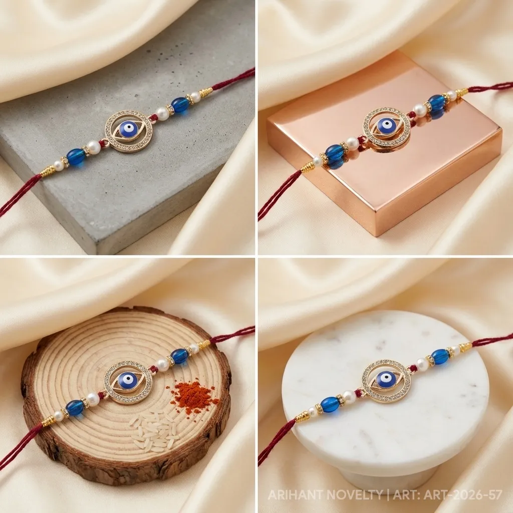 Evil Eye Diamond Ring view 5
