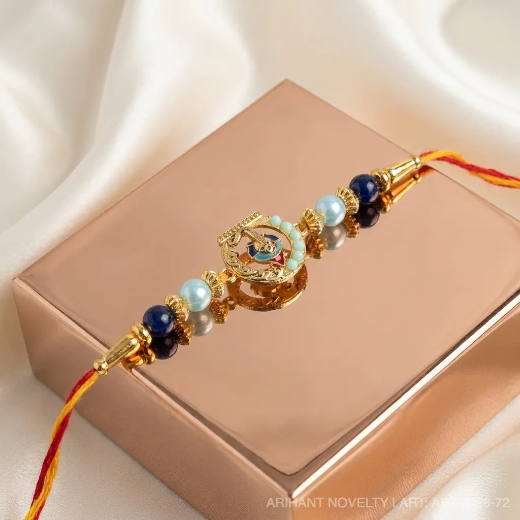 Ganesha Circle with Stone Beads view 2