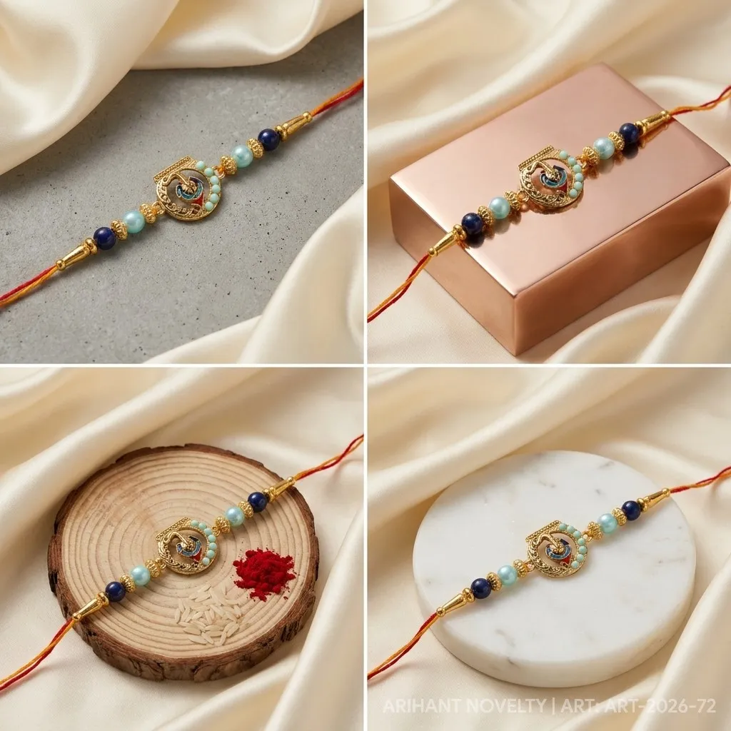 Ganesha Circle with Stone Beads view 5