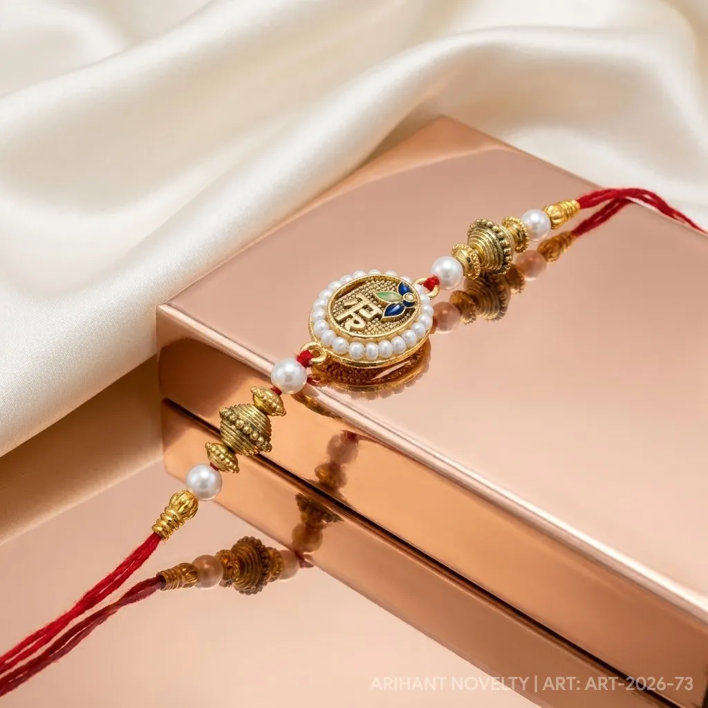 Gold Inscription Pearl Disc view 2