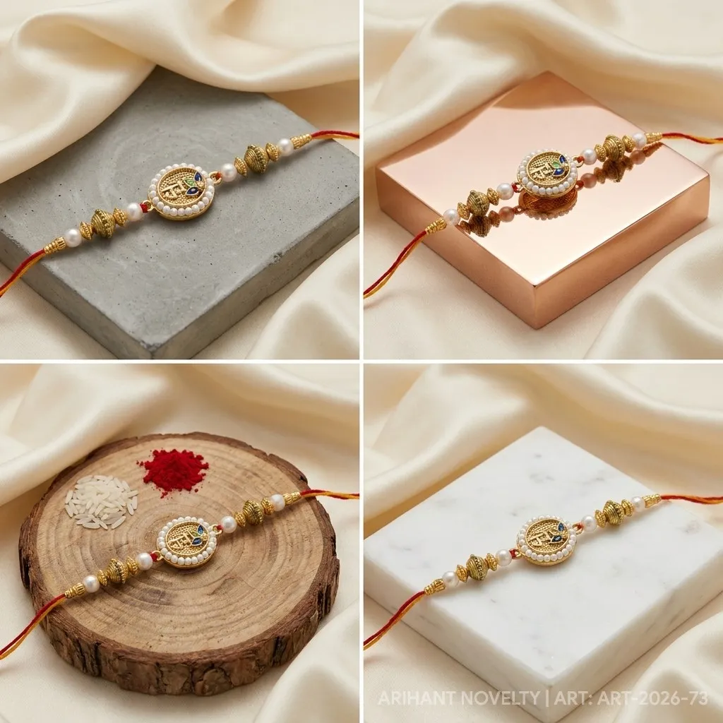 Gold Inscription Pearl Disc view 5