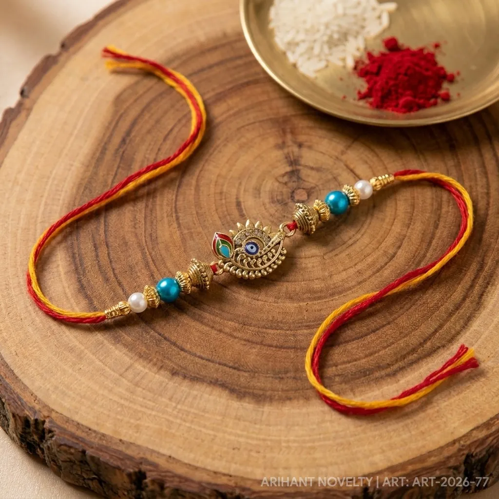 Gold Sunburst Evil Eye view 3