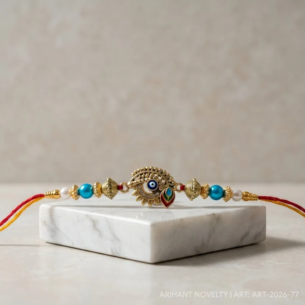 Gold Sunburst Evil Eye view 4