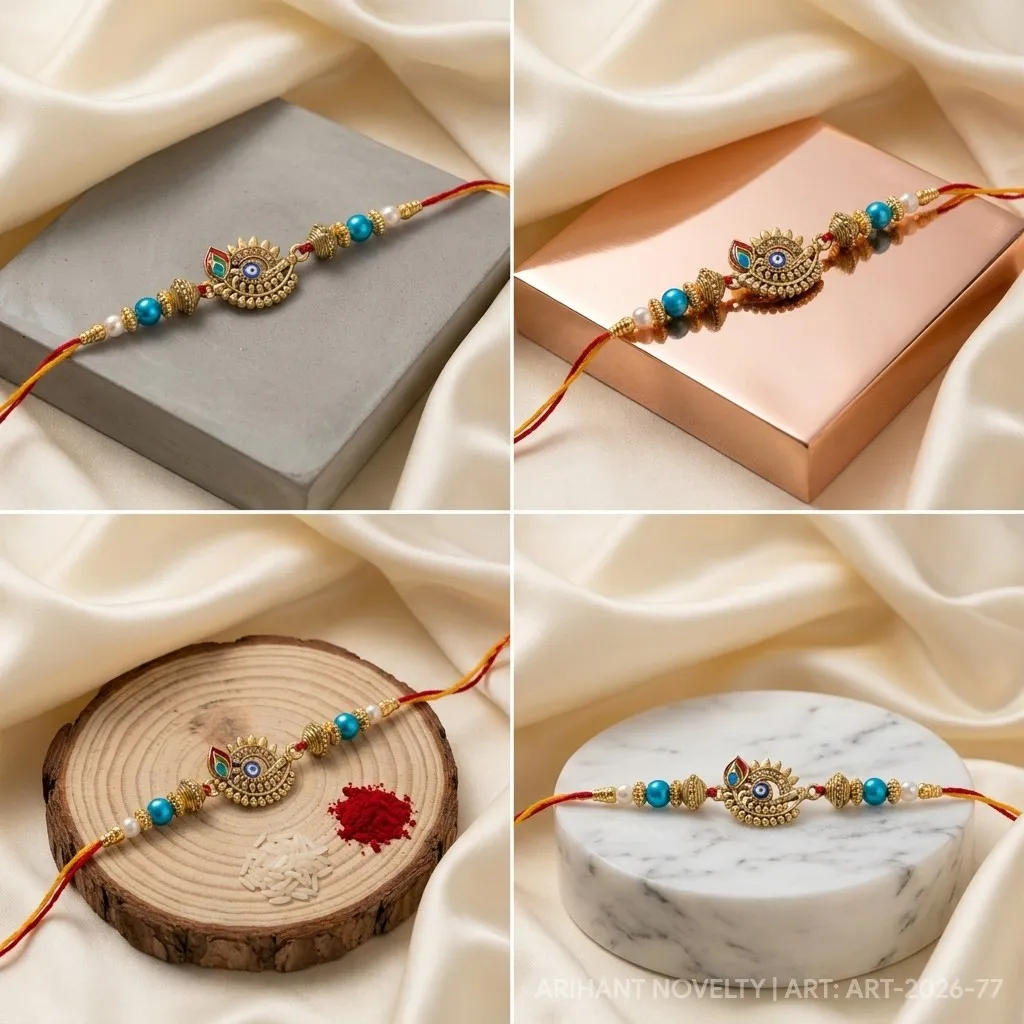 Gold Sunburst Evil Eye view 5