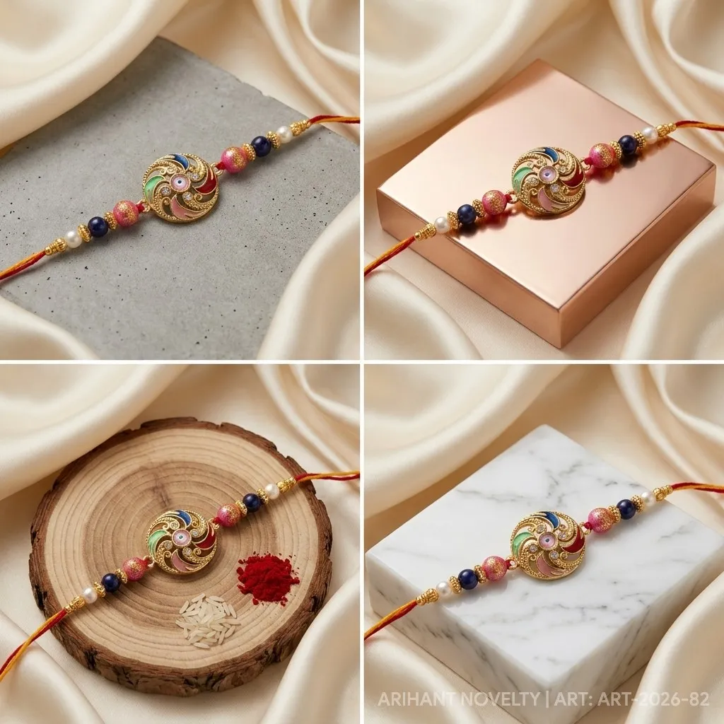 Filigree Scroll Evil Eye view 5