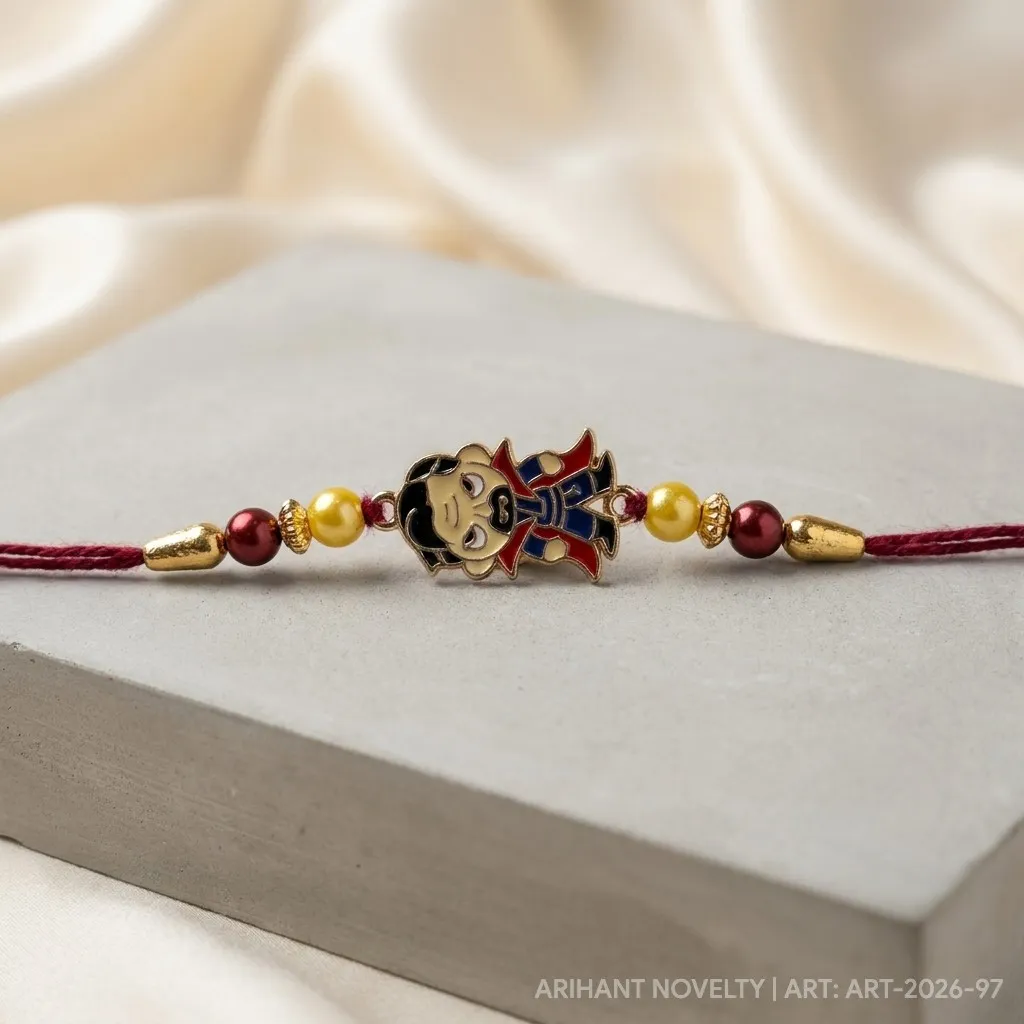 Superhero Cartoon Rakhi – handmade Kids rakhi from Bikaner by Arihant Novelty