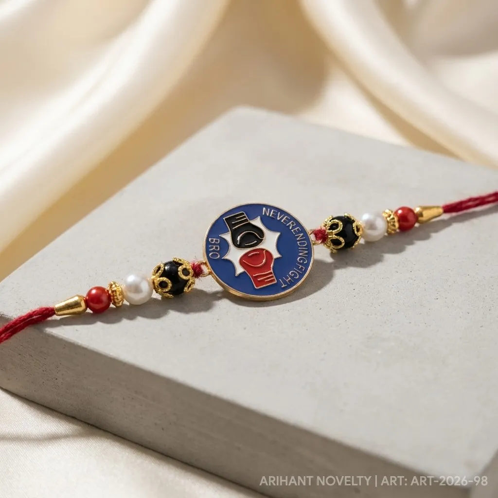 Bro Never-Ending Fight Rakhi – handmade Kids rakhi from Bikaner by Arihant Novelty